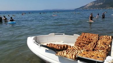 Balıkesir haber! Erdek'te yüzen pastane