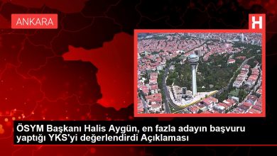 ÖSYM Başkanı Halis Aygün, en fazla adayın başvuru yaptığı YKS'yi değerlendirdi Açıklaması