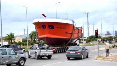 Tekne sahibinden ilginç hareket, tekne karada yürütüldü