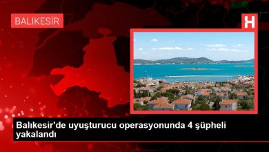 Balıkesir gündem haberleri... Balıkesir'de uyuşturucu operasyonunda 4 şüpheli yakalandı