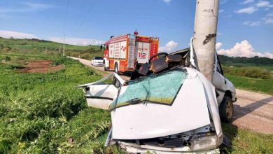 Susurluk'ta trafik kazası: 1 yaralı